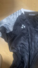 新款羽毛球服套裝透氣速干球衣運動(dòng)服男女款訓練比賽短袖印字團購 381黑色-套裝-男款 XL 曬單實(shí)拍圖