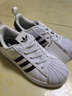 阿迪達斯（adidas）童鞋25春秋兒童三葉草軟底貝殼頭鞋男女小童輕便運動(dòng)休閑鞋JS0718 曬單實(shí)拍圖