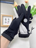 十竹騎行手套女士冬季保暖防風(fēng)寒騎電動(dòng)車(chē)手套登山徒步手機可觸屏全指 黑色【保暖顯瘦】時(shí)尚 曬單實(shí)拍圖