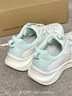 安踏漫步丨跑步鞋女款秋季2025新款輕質(zhì)網(wǎng)面透氣超輕減震運動(dòng)鞋 象牙白/淺霧灰-2 38 (女) 曬單實(shí)拍圖