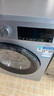 西門(mén)子（SIEMENS）10公斤滾筒洗衣機全自動(dòng)帶烘干 洗烘一體 蒸汽除菌 熱風(fēng)清新 雙重凈筒 X42W 家電國家補貼 曬單實(shí)拍圖