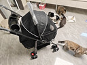 華元寵具（hoopet）寵物推車(chē)可拆卸狗狗貓咪外出手推車(chē)輕便可折疊小遛狗車(chē)溜貓代步車(chē) 曬單實(shí)拍圖