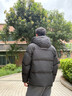 波司登極寒鵝絨25年冬季羽絨服男士寬松短款極寒加厚連帽立領(lǐng)外套 曬單實(shí)拍圖
