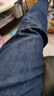 海瀾之家（HLA）直筒牛仔褲男25新款款輕商務(wù)經(jīng)典系列褲子男冬季 牛仔藍過(guò)渡色（深）9G 36 180/92A 推薦161~170斤 曬單實(shí)拍圖