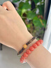 蔻詩(shī)哲 COASZE南紅瑪瑙手串男女同款手鏈補火本命年轉運珠生日禮物送老婆媽媽 【五行補火】14-15cm手圍錦吟手串 曬單實(shí)拍圖