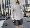 安德瑪（UNDERARMOUR）春秋DFO男子圓領(lǐng)運動(dòng)休閑長(cháng)袖T恤1302355 灰色011 XL 曬單實(shí)拍圖