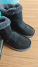 回力媽媽鞋雪地靴中老年保暖加絨防滑軟底老人女鞋冬季棉鞋1994黑色35 曬單實(shí)拍圖