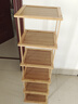 全品屋楠竹鞋架簡(jiǎn)易門(mén)口入戶(hù)柜多層家用宿舍小置物架子收納多功能儲物盒 曬單實(shí)拍圖