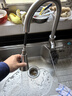 歐琳（OULIN）京東集采水槽大單槽廚房洗菜盆304不銹鋼拉絲洗菜池一體盆大容量 曬單實(shí)拍圖