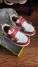 江博士學(xué)步鞋運動(dòng)鞋秋季男女童舒適休閑國貨兒童鞋B14243W001米/紅27 曬單實(shí)拍圖