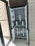 海爾（Haier）超薄冰箱594mm零嵌入501升四開門一級(jí)能效變頻風(fēng)冷無霜大容量T型雙開門四門家用 594mm超薄零嵌丨干濕分儲(chǔ)丨凈化除菌  501升 曬單實(shí)拍圖