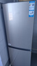 海爾（Haier）冰箱雙門(mén)小型家用182升冷藏冷凍直冷迷你兩門(mén)節能電冰箱租房新能效BCD-182LHC2E0YH 曬單實(shí)拍圖