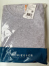 舒雅（Schiesser）7A抗菌男士圓領(lǐng)保暖內衣氨基酸保暖套裝 花灰 3XL 曬單實(shí)拍圖