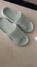 品愛(ài)質(zhì)舒涼拖鞋EVA拖鞋防滑室內居家軟底花瓣一字拖澡堂浴室 【D11款】光面-綠 40-41 曬單實(shí)拍圖