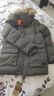迪卡儂羽絨服男款外套女長(cháng)款運動(dòng)棉羽大衣秋冬棉服卡其色S-4691278 曬單實(shí)拍圖