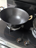 王源吉鐵鍋炒鍋鑄鐵鍋雙耳蘇鍋王老式家用圓底無(wú)涂層龜紋大肚炒鍋36cm 曬單實(shí)拍圖