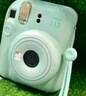 INSTAX富士instax立拍立得 一次成像相機 mini12精美禮盒 薄荷精靈 含10張fafa花邊相紙 曬單實(shí)拍圖