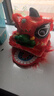 允騰獅子頭手工學(xué)生舞獅雙人醒獅獅頭兒童獅子表演道具配舞獅褲子全套 9寸雙人獅子顏色留言 曬單實(shí)拍圖