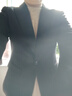 羅蒙西服套裝女士修身休閑商務(wù)職業(yè)正裝OL時(shí)尚面試工作通勤西裝外套女 曬單實(shí)拍圖