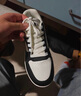 安踏元年2.0丨板鞋男厚底學(xué)生小白鞋情侶復古潮流增高運動(dòng)鞋休閑鞋 曬單實(shí)拍圖