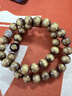 FACAMAN高品質(zhì)金絲楠木雙圈手串男士文玩十二生肖馬本命佛轉運珠念珠女款 天然金絲楠木手串12mm 生肖馬【大勢至菩薩】 曬單實(shí)拍圖