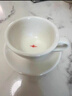 MHW-3BOMBER轟炸機咖啡拿鐵杯咖啡杯咖啡廳家用意式拉花杯 簡(jiǎn)約陶瓷杯碟280ml 【加厚杯口】拿鐵杯-米白色280ML 曬單實(shí)拍圖
