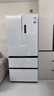 美的（Midea）M60系列520純平全嵌法式多門(mén)四開(kāi)門(mén)家用冰箱超薄雙系統循環(huán)大容量制冰BCD-520WUFPZM(E)白國家補貼 曬單實(shí)拍圖