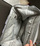 圣愛(ài)貝（Alamom）媽咪包雙層背奶包大容量外出輕便雙肩背時(shí)尚外出媽媽母嬰包奶爸包 【保溫冷藏電熱套裝】繆斯灰Plus 曬單實(shí)拍圖