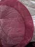 加大加厚洗臉盆家用大號洗菜盆洗衣盆浴室專(zhuān)用內褲收納盆子 紫紅 大號摔不爛【直徑29cm】 曬單實(shí)拍圖