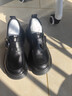 百麗（Belle）張凌赫推薦黑巧樂(lè )福鞋女2025秋新商場(chǎng)款牛皮厚底jk鞋E1Z1DCM5預售 黑色 38 曬單實(shí)拍圖