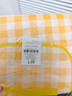 貝傅特野餐墊防潮加厚墊公園帳篷露營(yíng)墊戶(hù)外坐墊黃格2米*2米可坐8人 曬單實(shí)拍圖