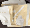 玉蘭油（OLAY）面膜女士抗糖小白瓶面膜女補水保濕美白水感提亮煙酰胺送圣誕禮物 【試用】小白瓶面膜*5片 曬單實(shí)拍圖