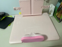 遞樂(lè ) 坐姿矯正器12度斜面寫(xiě)字板傾斜書(shū)寫(xiě)架帶閱讀架桌面斜板小學(xué)生防低頭防駝背書(shū)桌面款神器 899粉色 曬單實(shí)拍圖