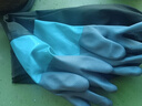 書(shū)芮德國殺魚(yú)專(zhuān)用手套防水加長(cháng)款橡膠長(cháng)袖長(cháng)手臂洗碗下網(wǎng)耐磨抓魚(yú)摸魚(yú) 緊口藍灰(布里)70cm 1雙 均碼 曬單實(shí)拍圖