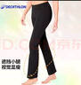 迪卡儂速干運動(dòng)褲女春秋季針織衛褲瑜伽休閑褲黑色L-2455334 曬單實(shí)拍圖