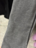優(yōu)衣庫女裝HEATTECH針織連褲襪/保暖衣打底褲25秋冬新款479219 04 煙灰色 M /160/84 曬單實(shí)拍圖