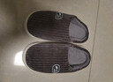 回力純色男女棉拖室內外穿防滑鎖溫加絨棉拖鞋HL1021灰色42-43碼 曬單實(shí)拍圖