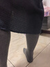浪莎光腿神器打底褲女秋冬高腰修身外穿加絨加厚連褲襪 灰連【加厚】 曬單實(shí)拍圖