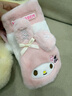 凱蒂貓（hellokitty）三麗鷗美樂(lè )蒂保暖手套冬季女戶(hù)外冬天騎行防寒風(fēng)加絨生日禮物 曬單實(shí)拍圖