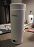 美的（Midea）電熱水杯電熱水壺保溫燒水杯350ml迷你便攜式旅行價(jià)保11.11智能恒溫316L不銹鋼無(wú)異味MK-DB35X22 曬單實(shí)拍圖