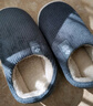 俞兆林棉拖鞋男女冬季毛絨保暖居家防滑月子包跟棉鞋 YR106 曬單實(shí)拍圖