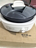 小熊（Bear）電火鍋 火鍋專(zhuān)用鍋電鍋家用3-4個(gè)人 不粘分體式可拆洗多功能涮肉電煮鍋火鍋鍋 F40P3 4L防燙把手 曬單實(shí)拍圖