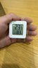 家用電子溫濕度計室內干濕家用溫濕度顯示器迷你便攜高精度壁掛式靜音 白色 1個(gè) 曬單實(shí)拍圖