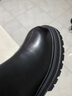 卓詩(shī)尼長(cháng)筒靴女2025年新款冬季靴子女長(cháng)靴英倫風(fēng)加絨瘦瘦靴顯瘦騎士靴女 黑色-單里 38 曬單實(shí)拍圖