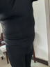 貓人（MiiOW）加肥加大碼肌底衣男超薄款秋衣秋褲男士?jì)纫绿籽b無(wú)痕玻尿酸美膚衣 黑色套裝 【10A抗菌恒溫 玻尿酸潤膚】 2XL 【190-240斤】 曬單實(shí)拍圖