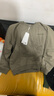 森馬（Semir）衛衣男發(fā)熱抑菌抓絨內搭上衣秋冬字母印花套頭衫潮101724116105 曬單實(shí)拍圖