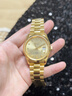 Balco瑞士金鉆表瑞士機芯生日送禮24K黃金電鍍輕奢鉆石男士機械手名表 【土豪金】 老板首選 41mm 曬單實(shí)拍圖