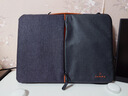 山業(yè)筆記本電腦內膽包 聯(lián)想蘋(píng)果Pro收納包保護套 玄黑色13.3英寸  曬單實(shí)拍圖