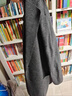 優(yōu)衣庫合作款/男裝女裝針織茄克/外套夾克西裝25秋冬新款480812 08 深灰色 M /170/92A 曬單實(shí)拍圖