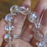 亞梵尼天然美國彩虹梵天阿賽斯特萊白水晶手鏈禮物送老婆女友閨蜜七夕 【珠寶級】14mm天然彩虹白阿賽 曬單實(shí)拍圖